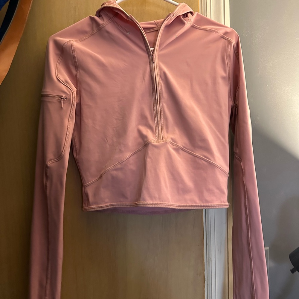 Lululemon pink pastel break a trail 1/2 zip hoodie - Picture 4 of 6